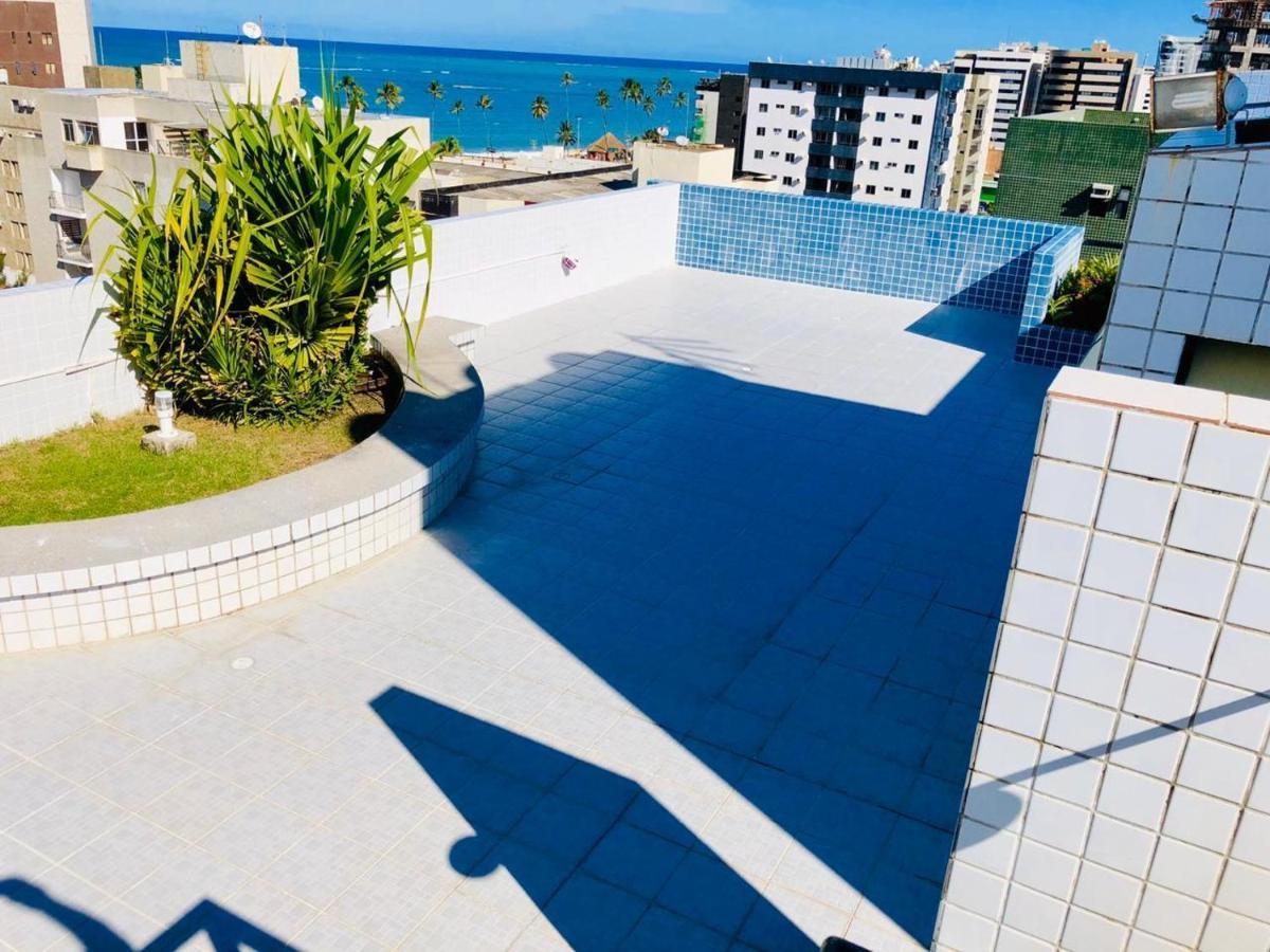 Apto Jatiuca Uma Quadra Da Praia Maceió Exterior foto