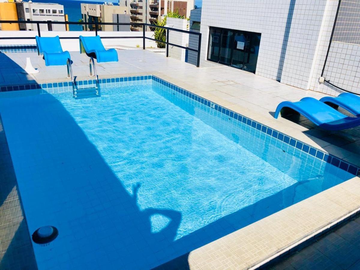 Apto Jatiuca Uma Quadra Da Praia Maceió Exterior foto